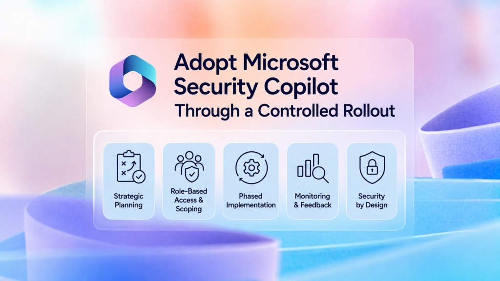 Adopt Microsoft Security Copilot Through a Controlled Rollout